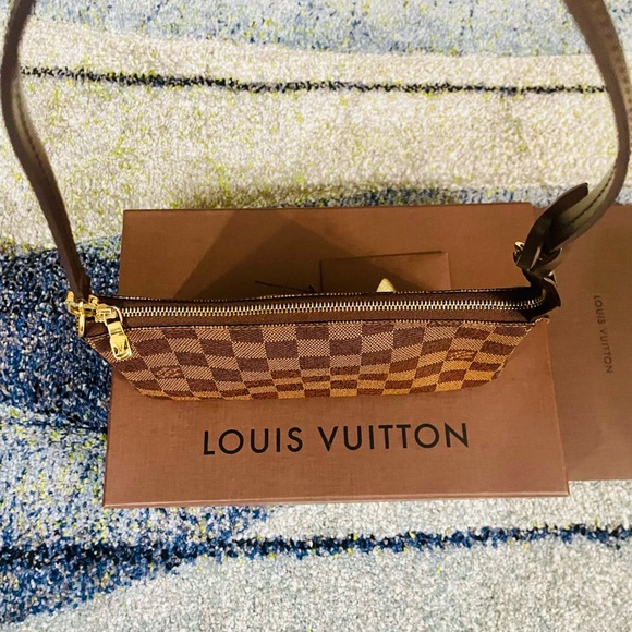 Louis Vuitton Damien Ebene Pochette Accessories NM - Picture 5 of 11